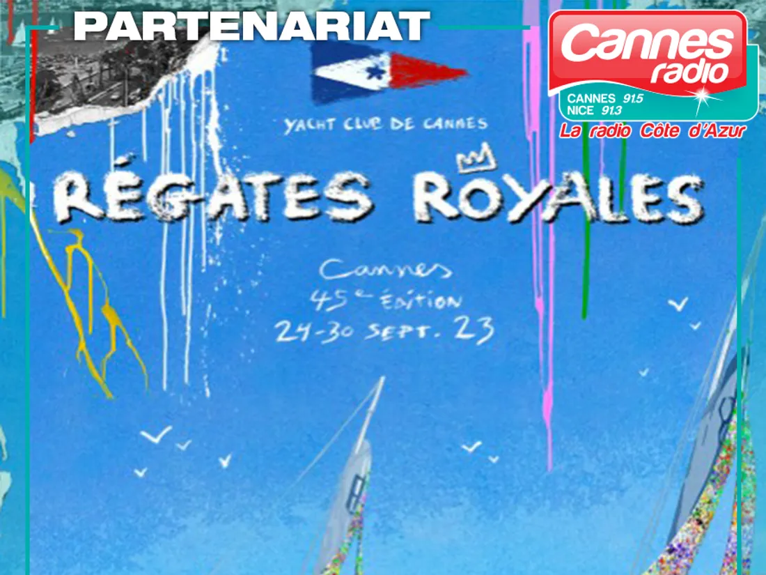 PARTENARIAT CANNES RADIO : LES REGATES ROYALES