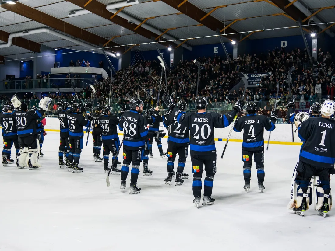 Hockey sur glace : les Corsaires de Nantes en finale des play-offs...