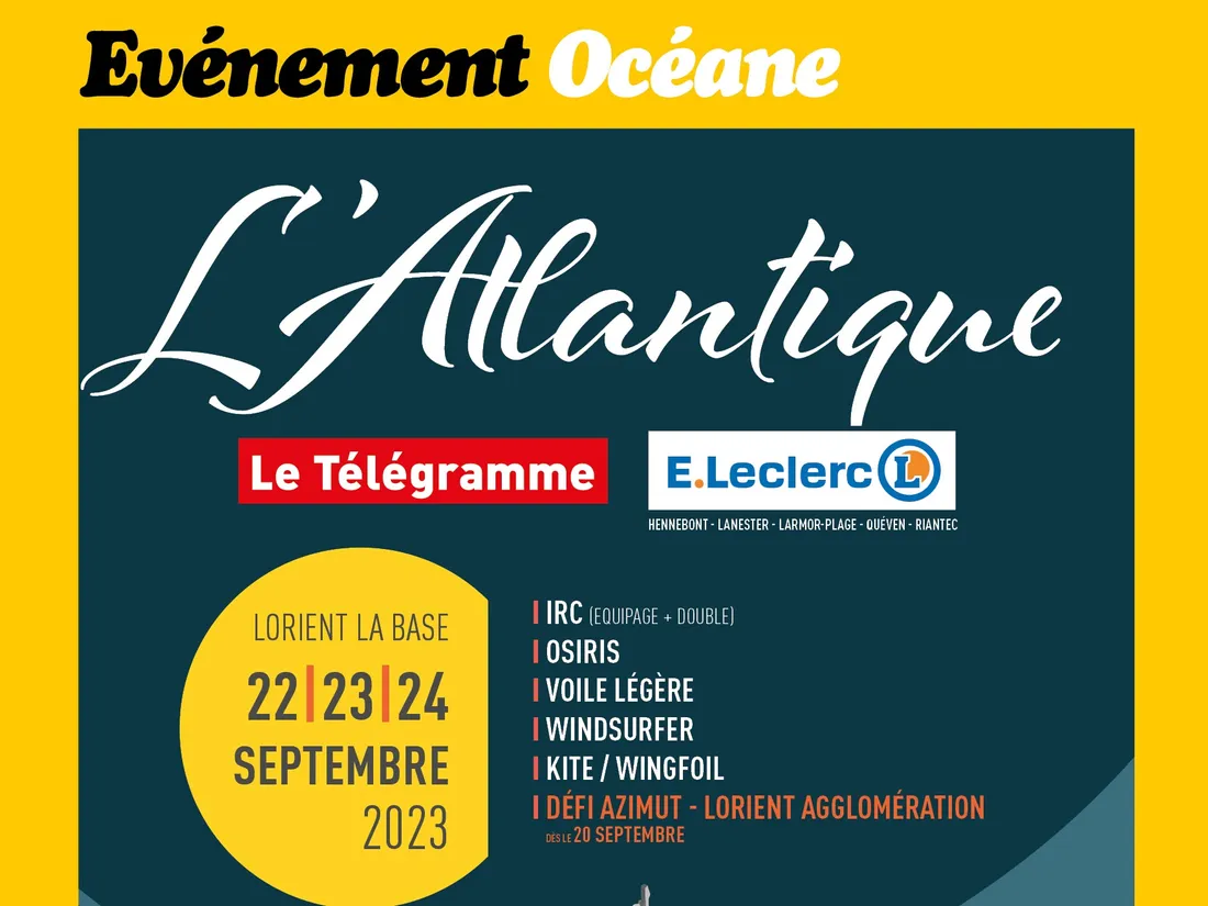 L'Atlantique Le Telegramme Leclerc du 22 au 24 septembre
