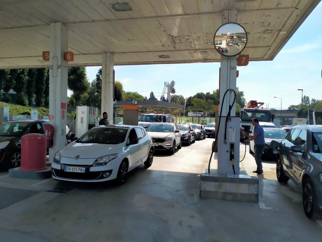 Pénurie d'essence : des files prioritaires dans la Marne