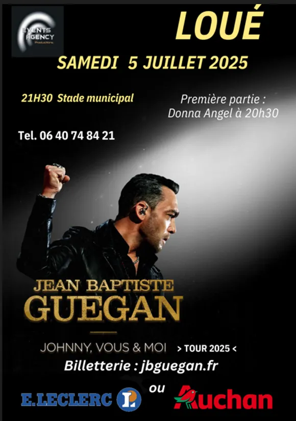 Jean-Baptiste Guégan en concert à Loué (72)