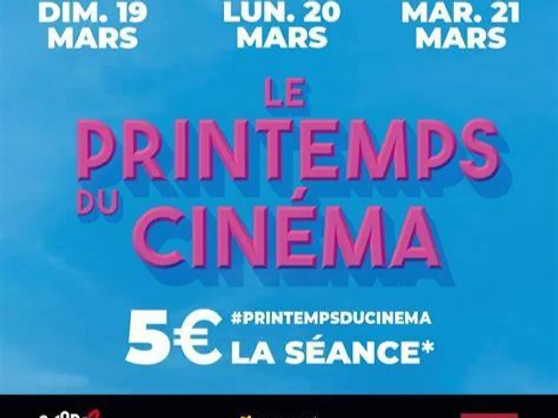 L'EVENEMENT DU WEEK END à NE PAS LOUPER  ! : LE PRINTEMPS DU CINEMA 