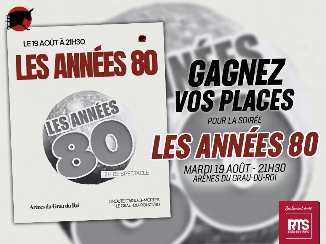 Les années 80 aux arènes du Grau du Roi