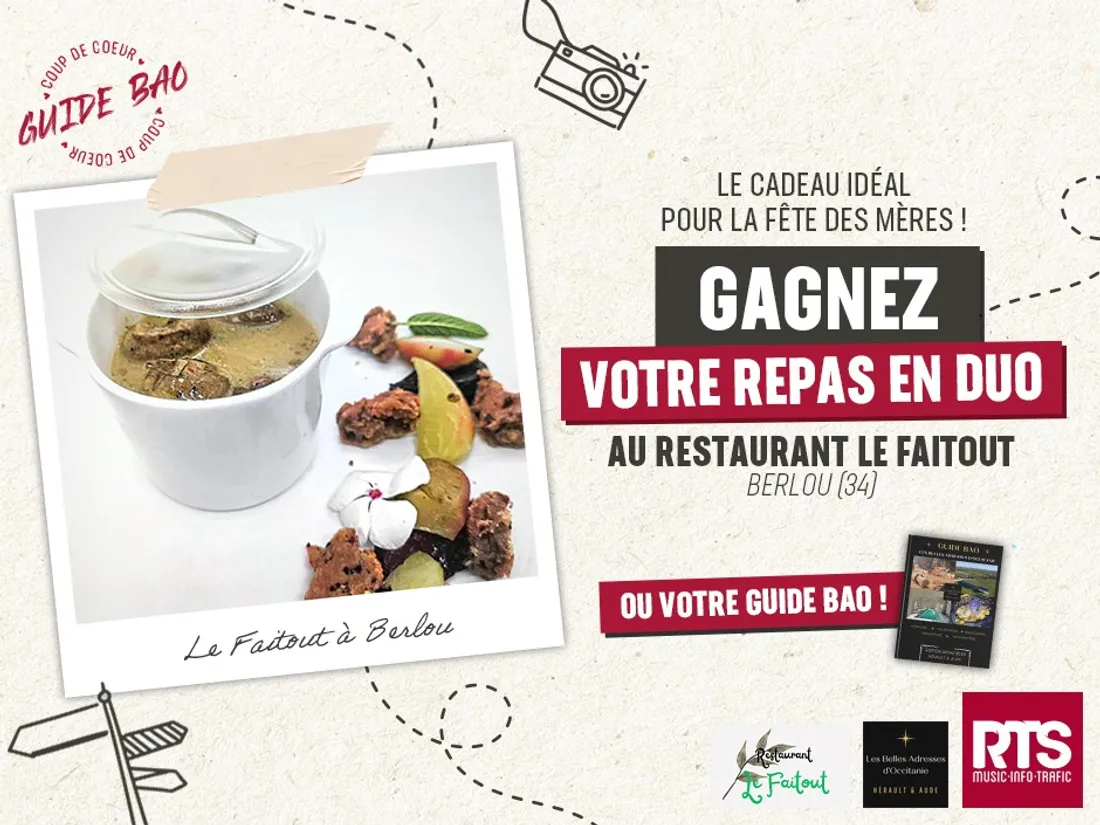 Gagnez votre guide BAO ou votre repas en duo au Faitout à Berlou