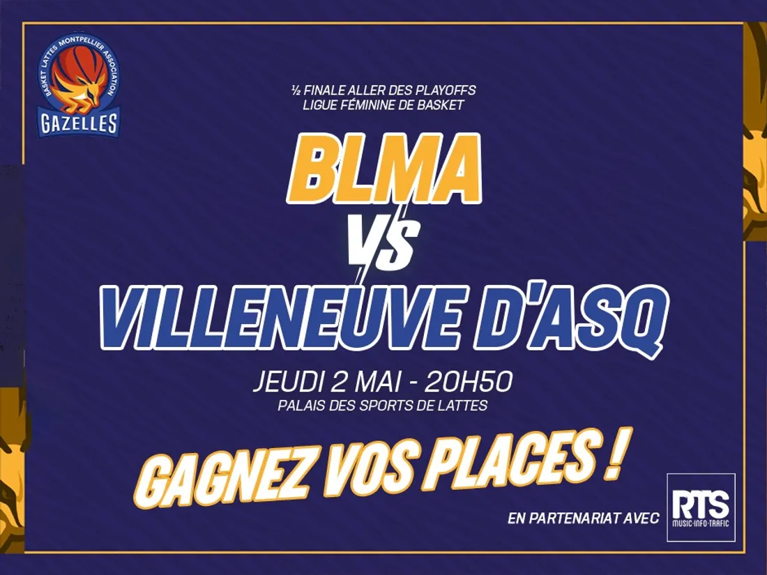 BLMA / Villeneuve d'Ascq (demi finale aller des playoffs)