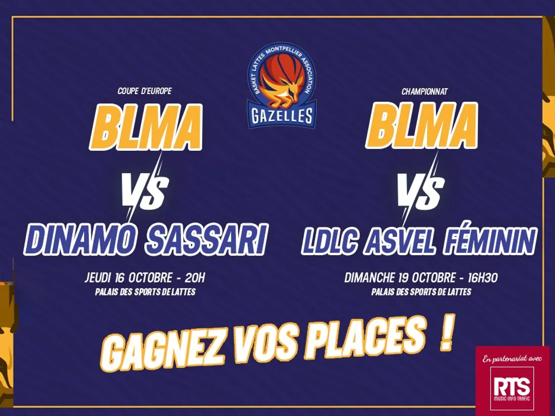 BLMA - Dinamo Sassari (Eurocup Women) + Lyon Asvel (championnat)