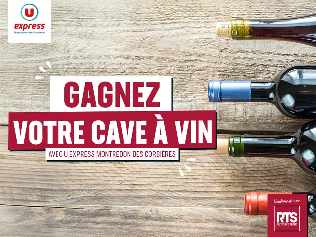Gagnez votre cave à vin avec U Express Montredon des Corbières