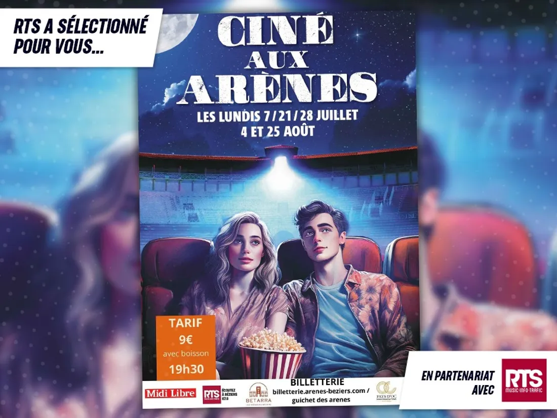 Soirées ciné en plein air aux arènes de Béziers ! 