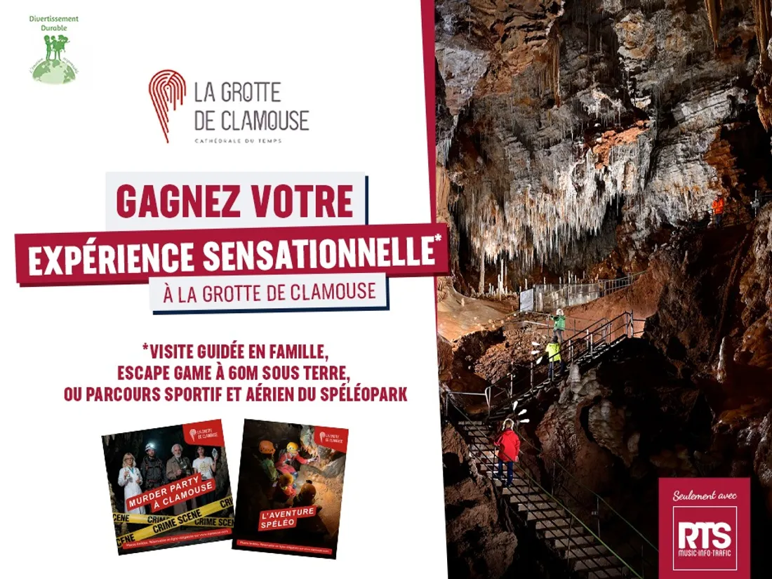 Gagnez votre expérience en famille à la Grotte de Clamouse