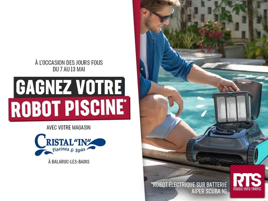 Gagnez votre robot électrique sur batterie Aiper Scuba N1 à...