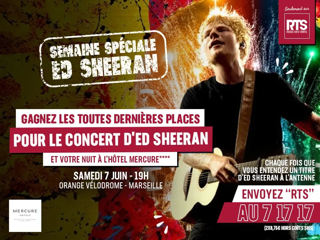 Vos invitations pour un week-end de folie, spécial Ed Sheeran à...