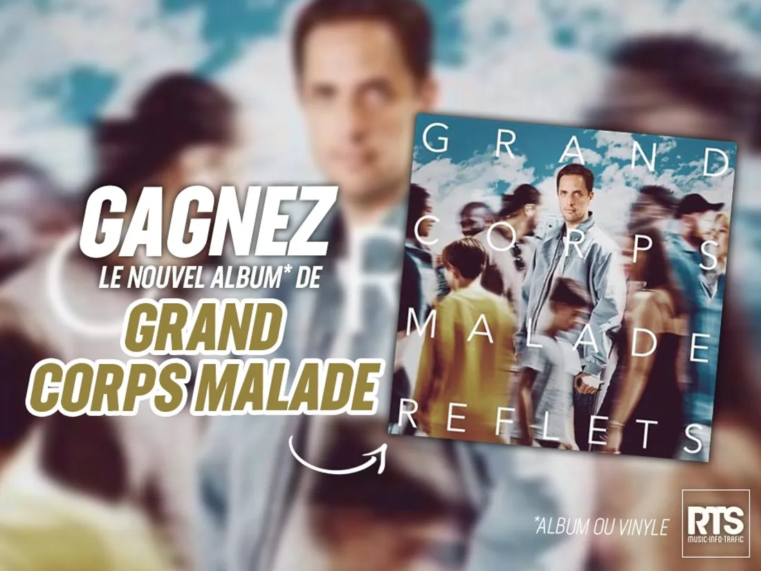Gagnez vos albums ou vinyle de Grand Corps Malade 