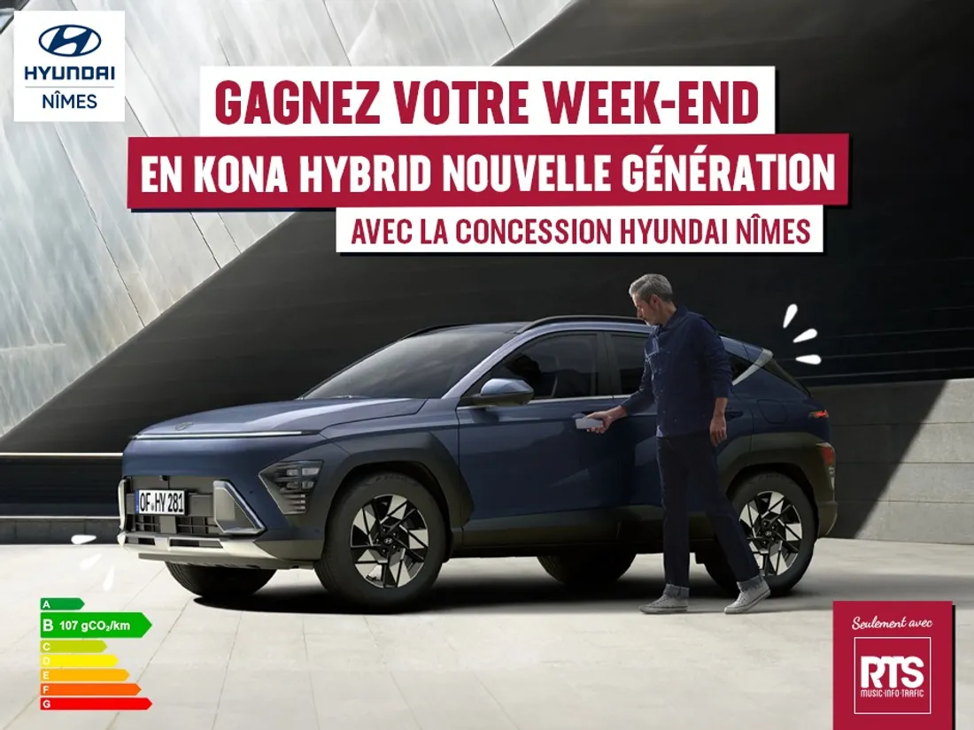 Gagnez votre week-end en famille en Kona Hybrid nouvelle génération...