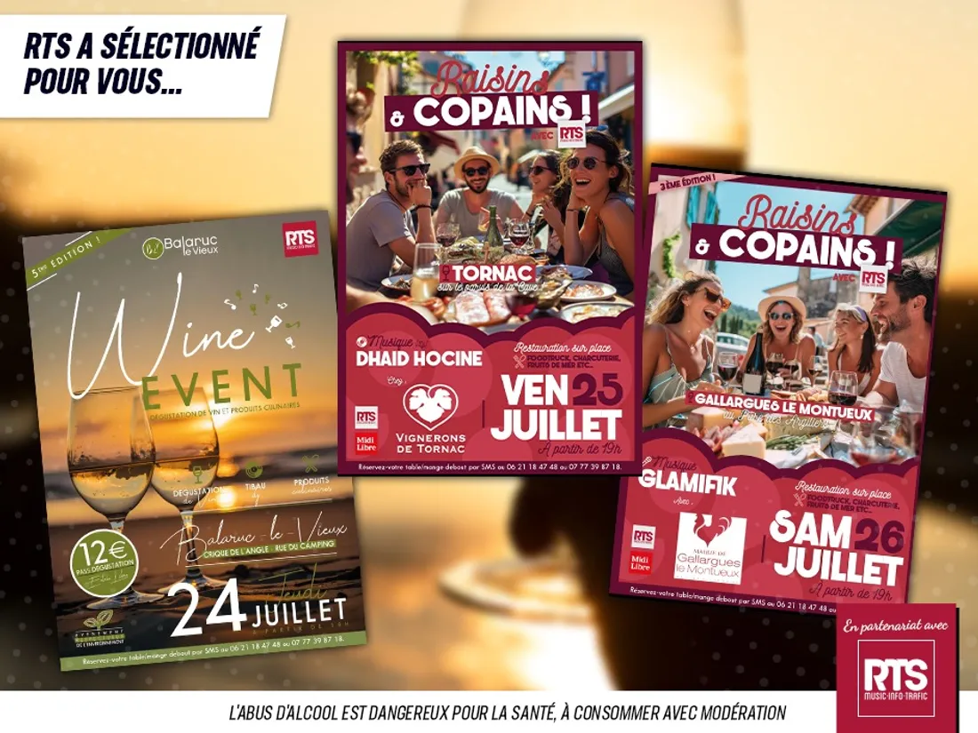 3 soirées J and J dans l'Hérault et dans le Gard