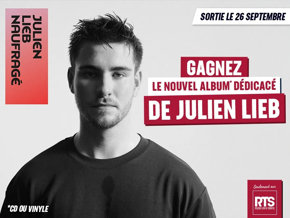 Gagnez votre album ou votre vinyle de Julien Lieb dédicacé