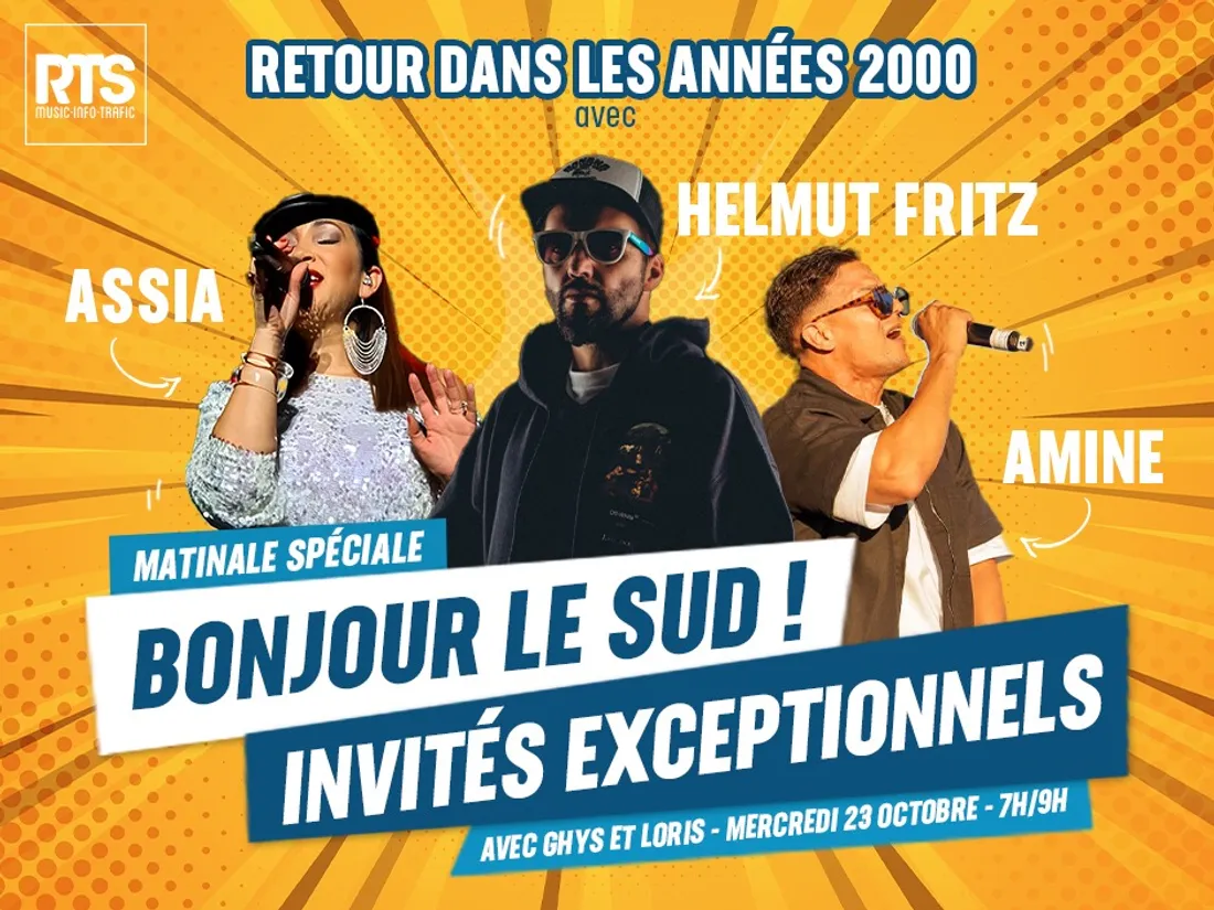 MATINALE SPÉCIALE “RETOUR DANS LES ANNÉES 2000” MERCREDI SUR RTS !