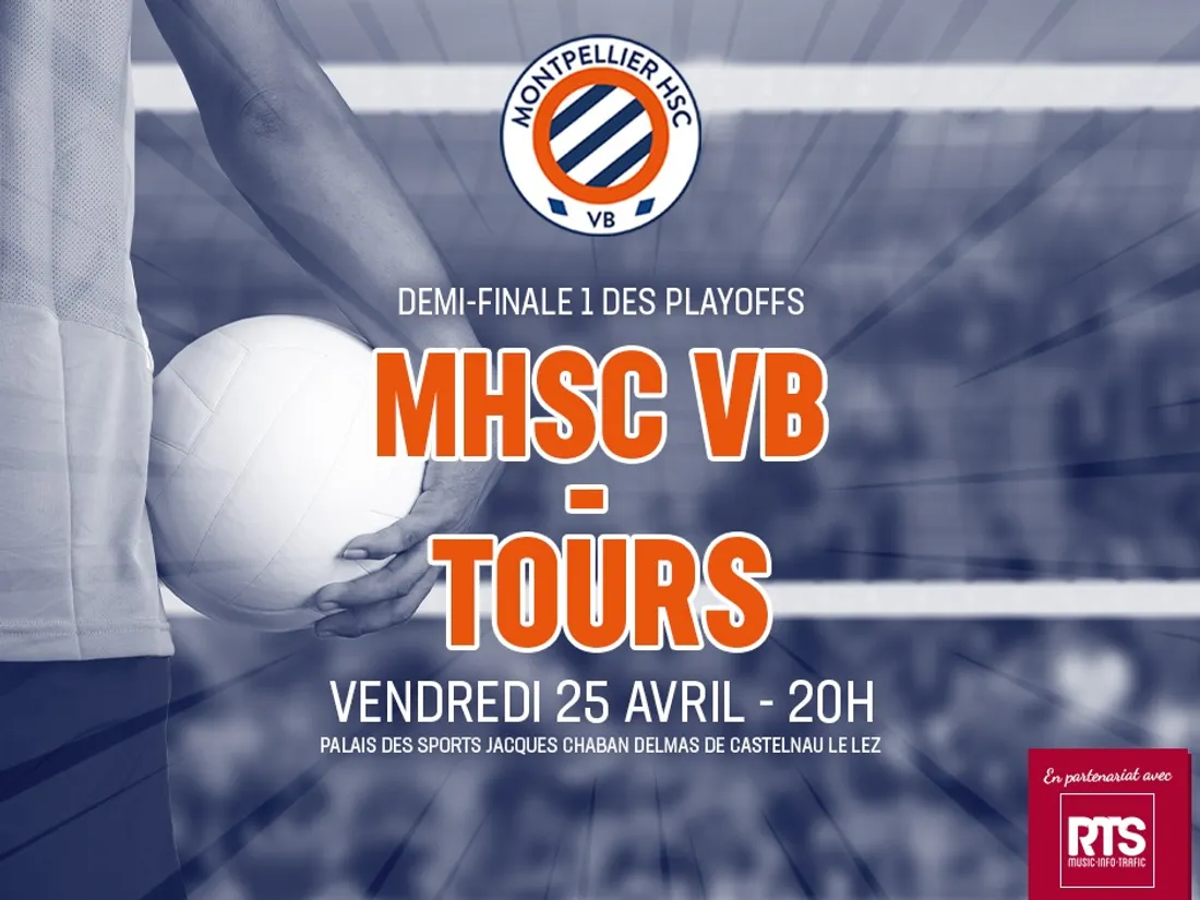 MHSC VB / Tours (demi-finale 1 des playoffs)