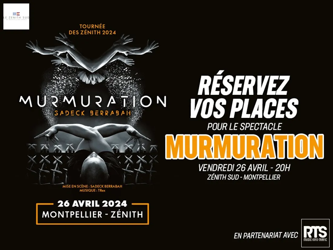 Le spectacle "murmuration" de passage le 26 avril prochain au...