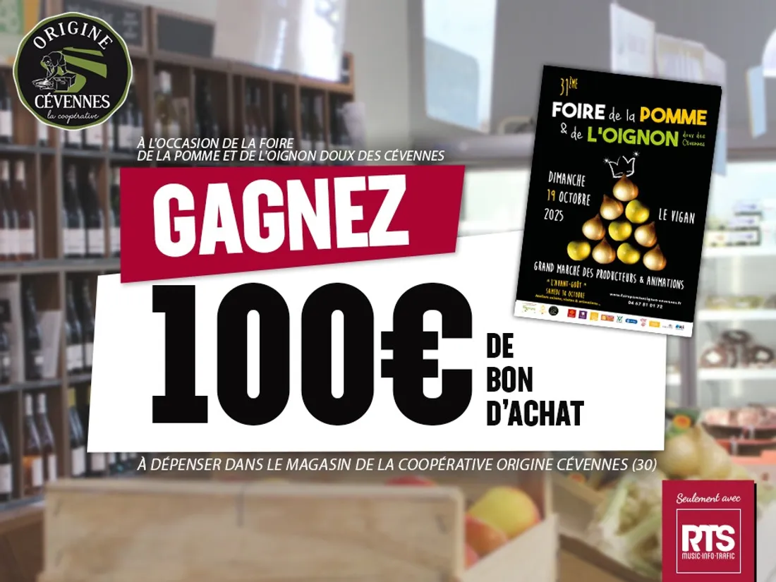 Vos bons d’achats de 100€ à la boutique Origine Cévennes du Vigan !