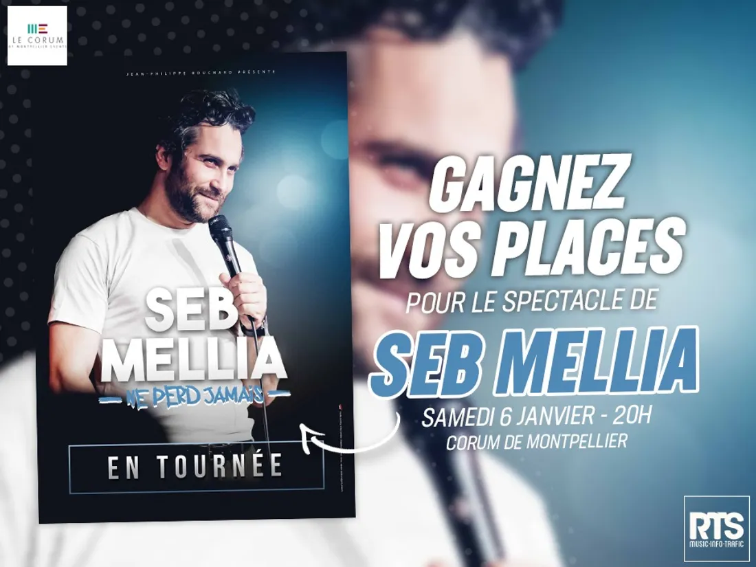 Seb Mellia au Corum de Montpellier