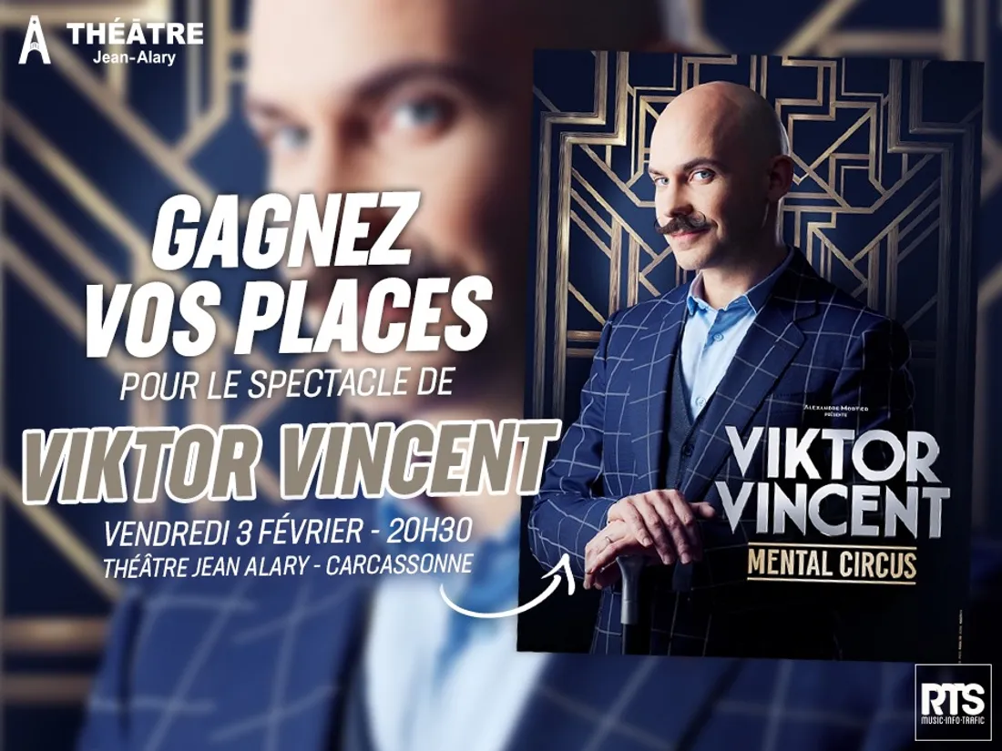 Viktor Vincent "Mental Circus" au Théâtre Jean Alary de Carcassonne
