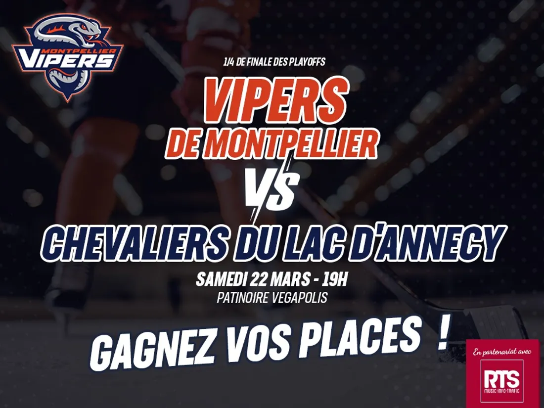 Vipers / Chevaliers du lac d'Annecy (1/4 de finale des playoffs)