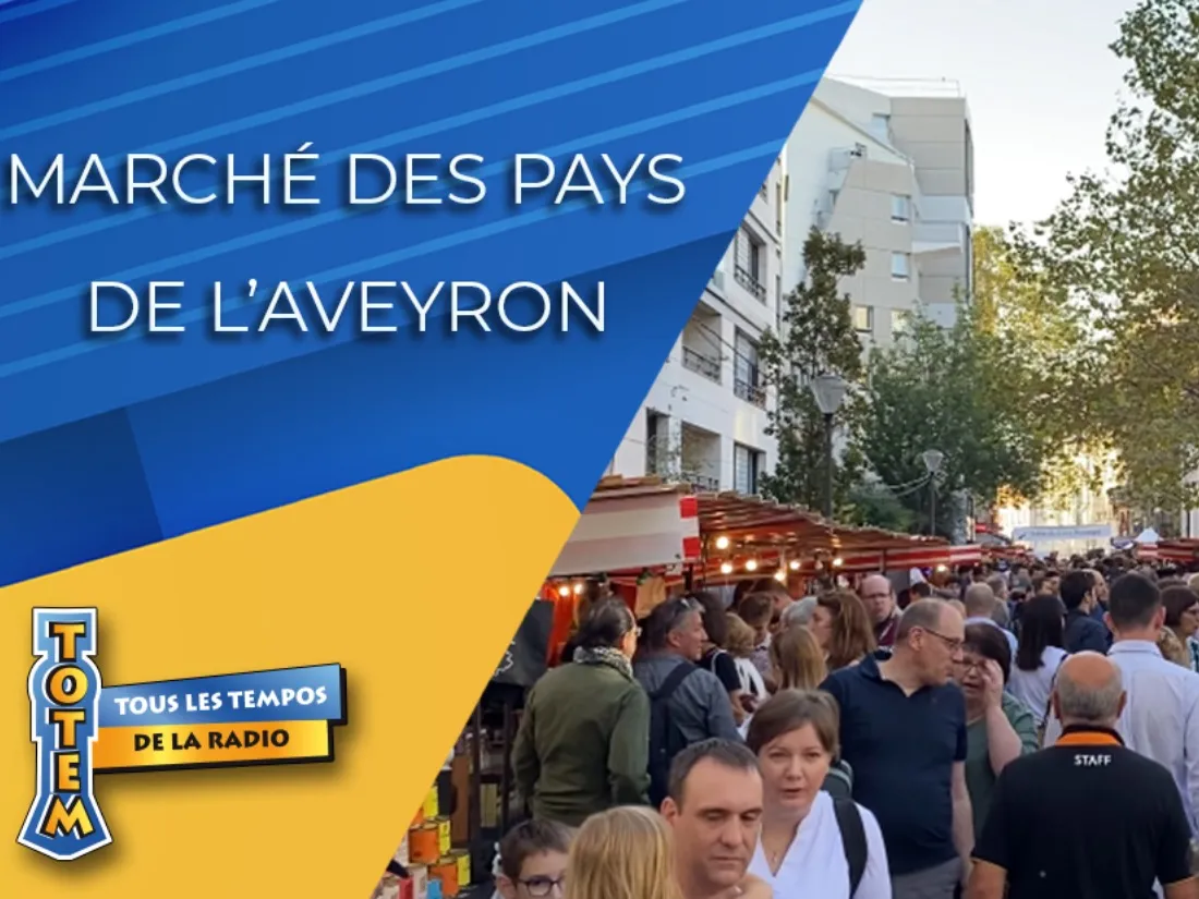 Podcasts et directs du Marché des pays de l'Aveyron 2023