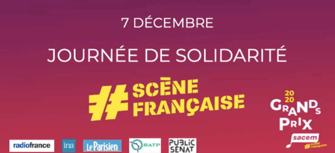 La Sacem organise une journée de solidarité pour la #ScèneFrançaise...