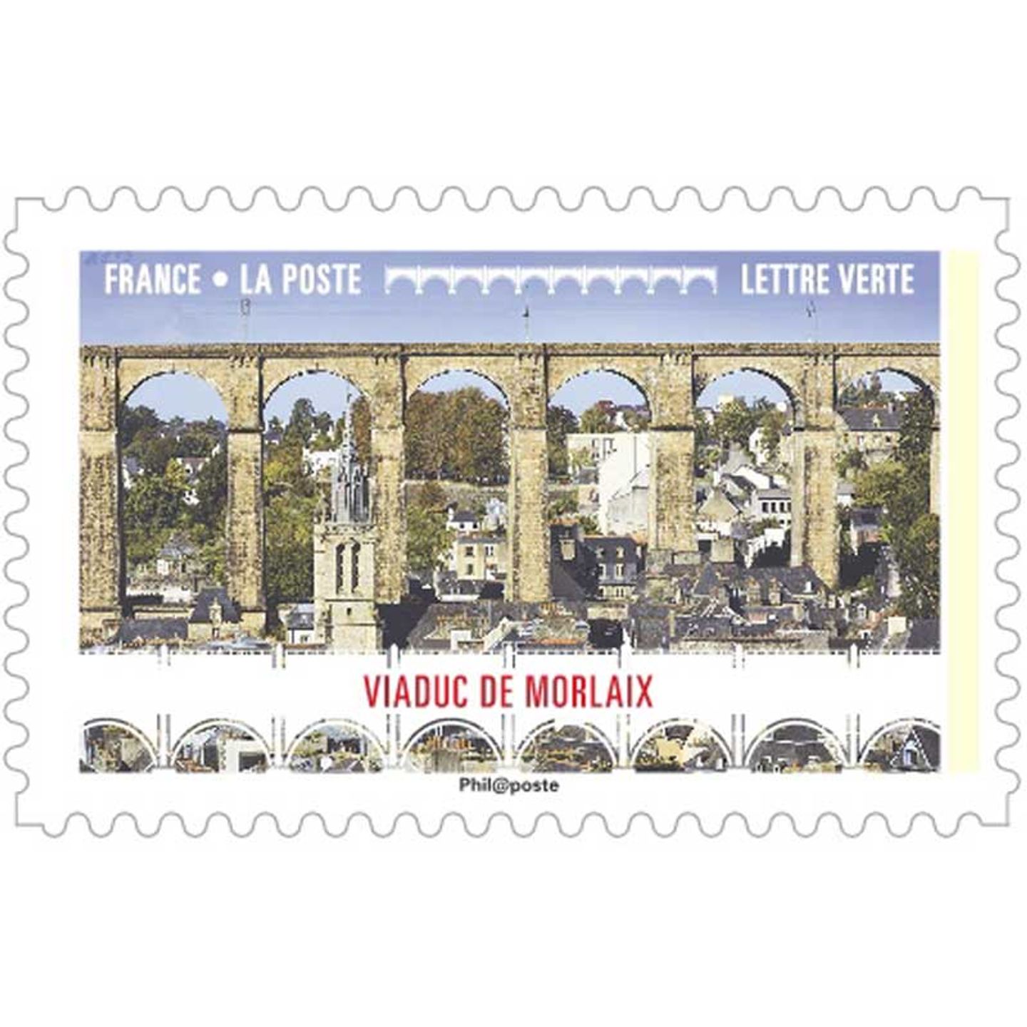 La Poste Un Timbre Avec Le Viaduc De Morlaix Des Demain Hit West