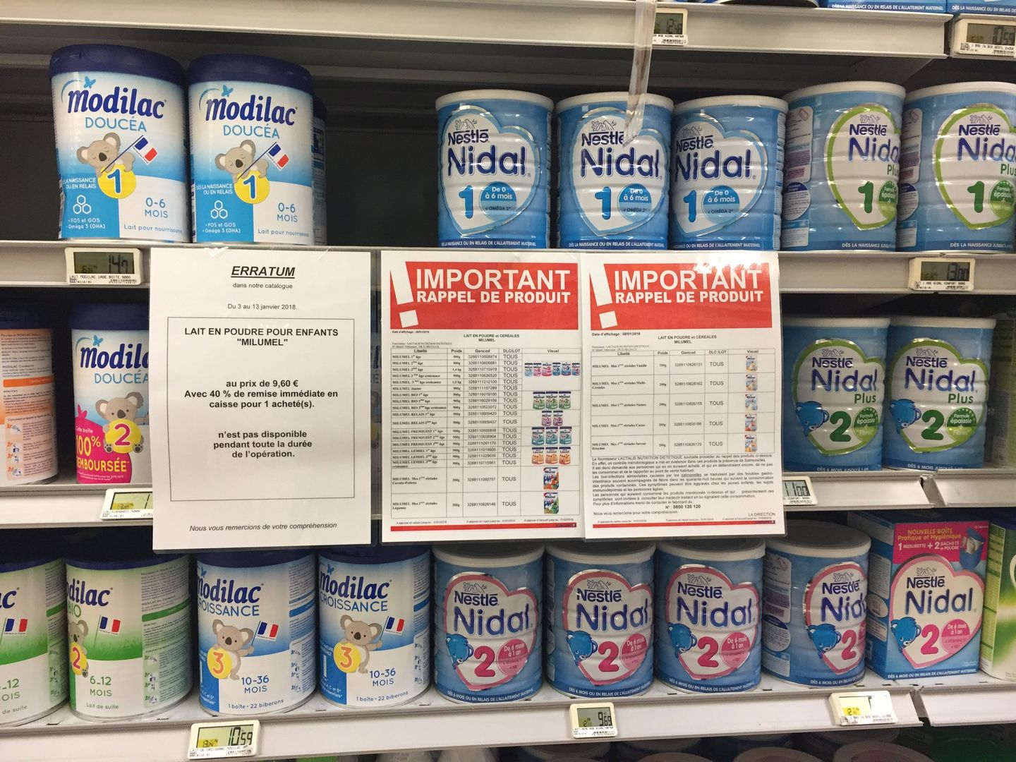 Lactalis Un Premier Bebe Contamine A La Salmonelle En Maine Et Loire Hit West