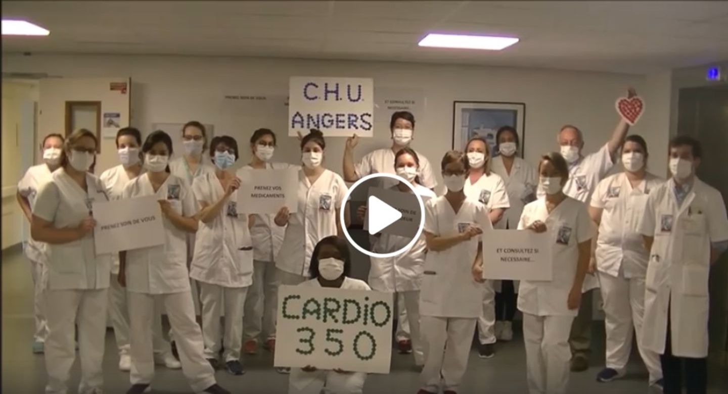 L Image Du Jour Un Clip Du Personnel Hospitalier Du Chu D Angers Hit West