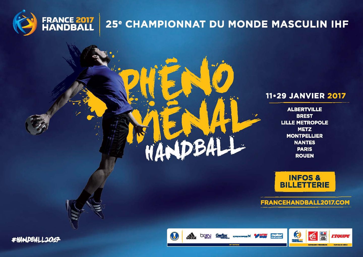 Handball : devenez bénévole lors des championnats du monde à Nantes