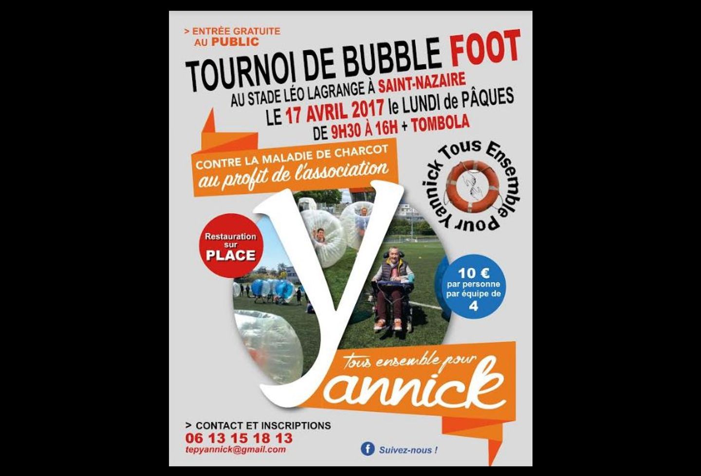 A Saint-Nazaire, du Bubble-Foot pour combattre la maladie ...