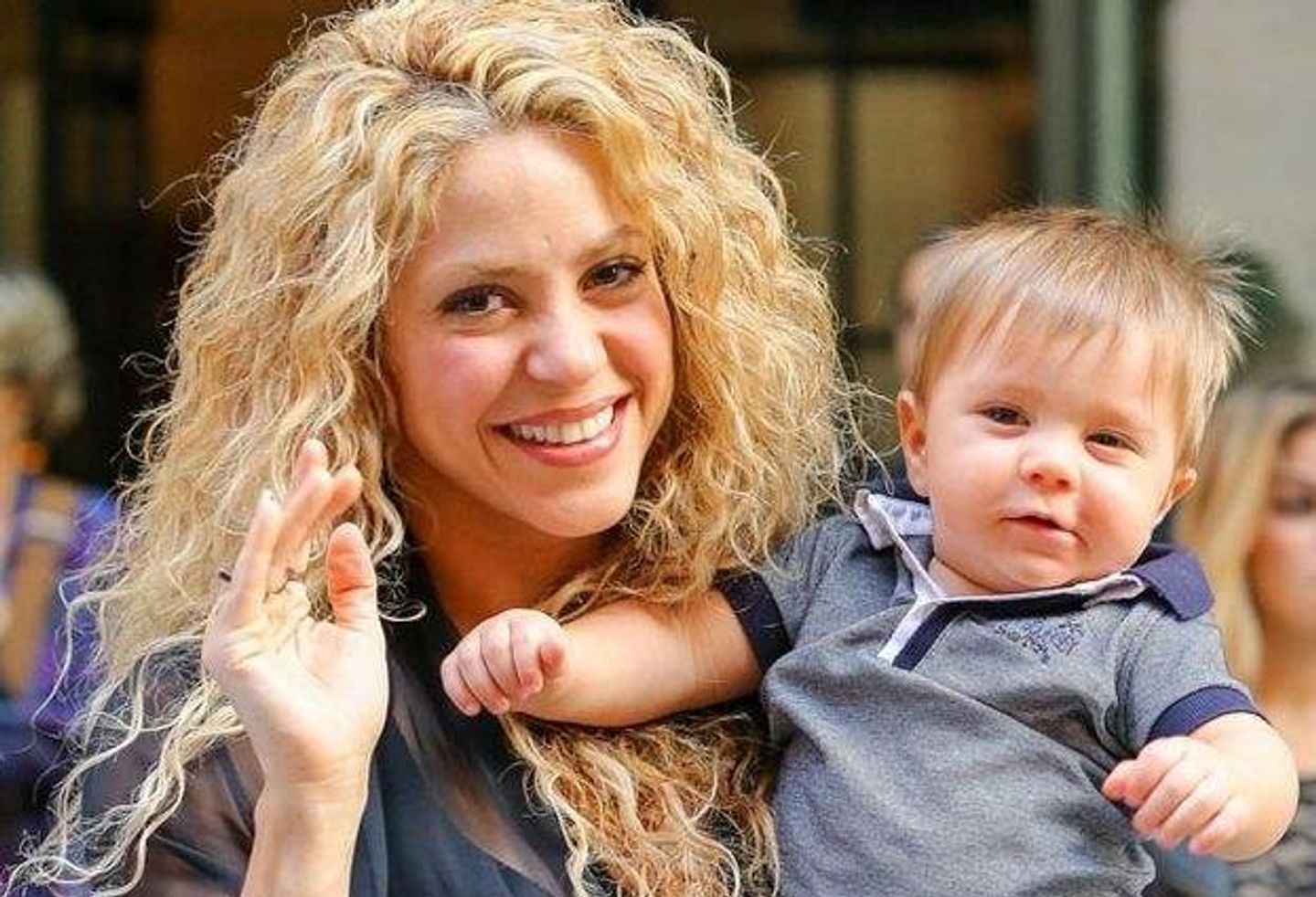 Shakira : en répétition avec son fils Sasha ! (photo)
