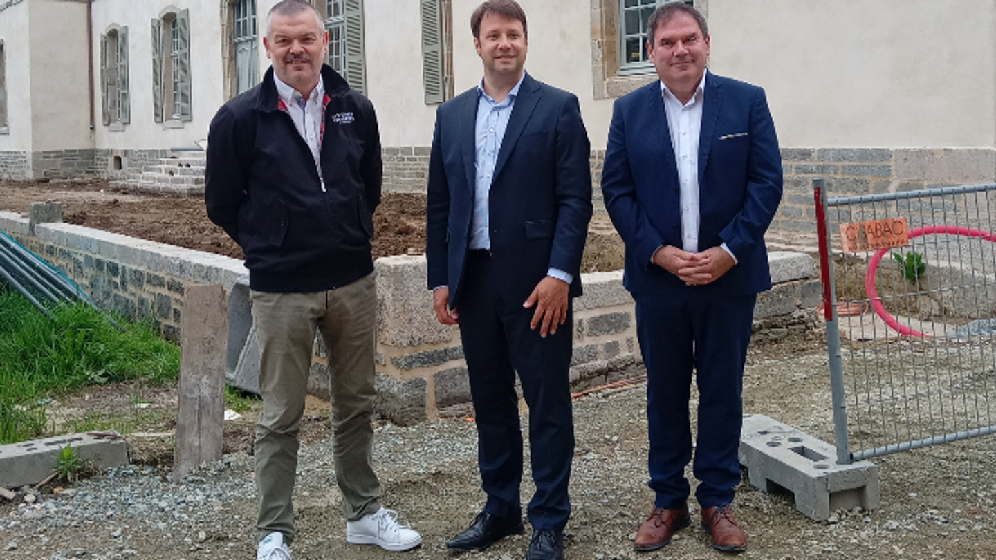 Jean-Luc Martin, Loïg Chesnais Girard et Christian Troadec