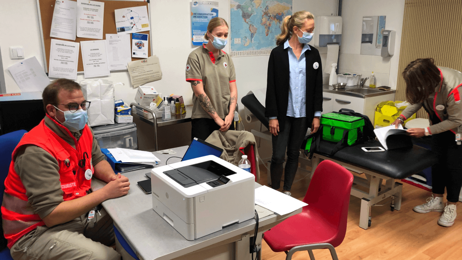 Salle vaccination