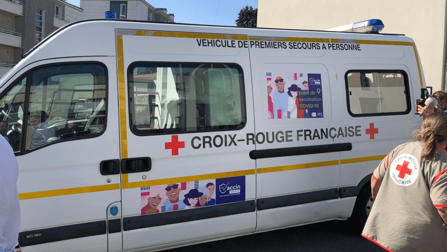 Véhicule de vaccination mobile