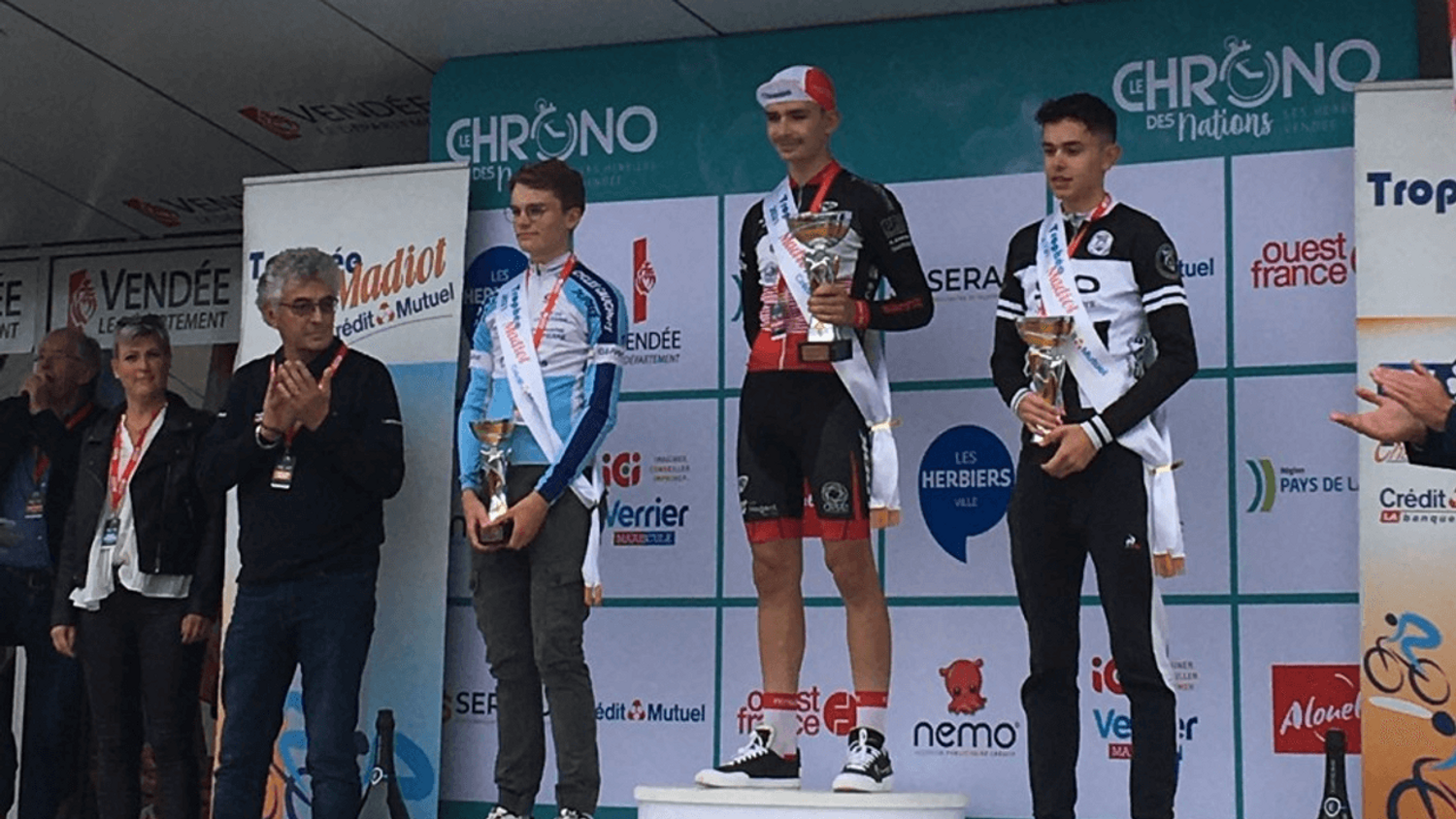 Podium Chrono des Nations "Cadets"