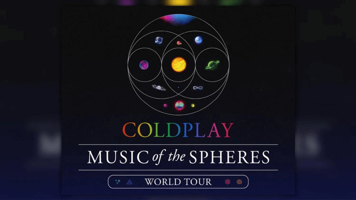 Ouverture des préventes de la tournée "Music Of The Spheres"