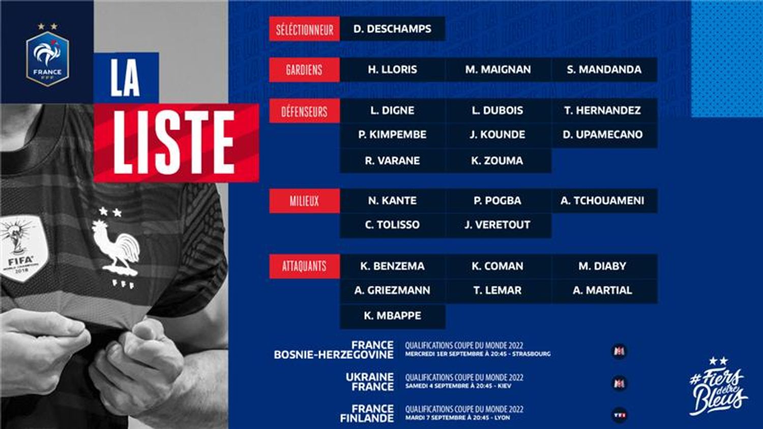 Jordan Veretout sur la liste