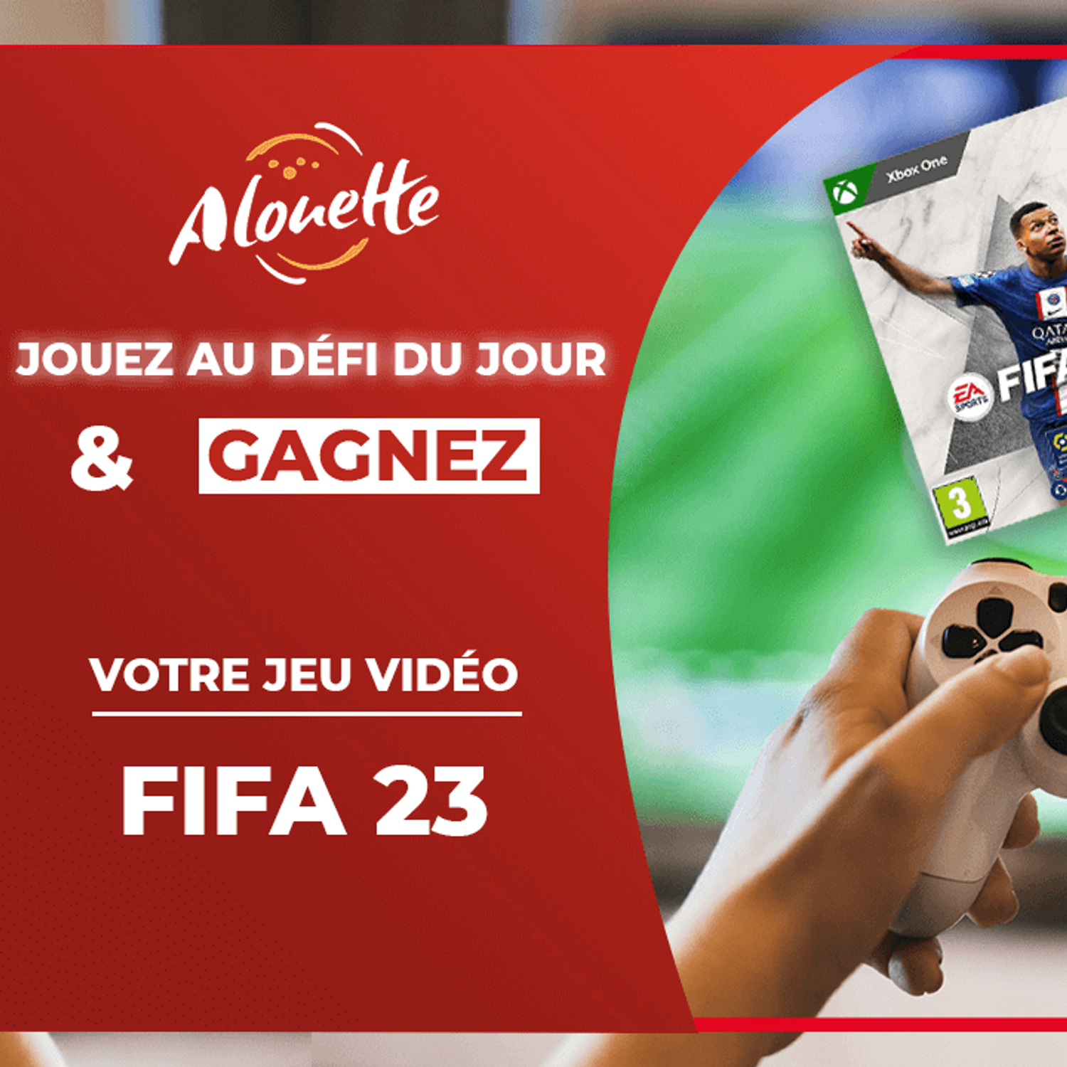 Le Défi du Jour - Alouette vous offre FIFA 23 !