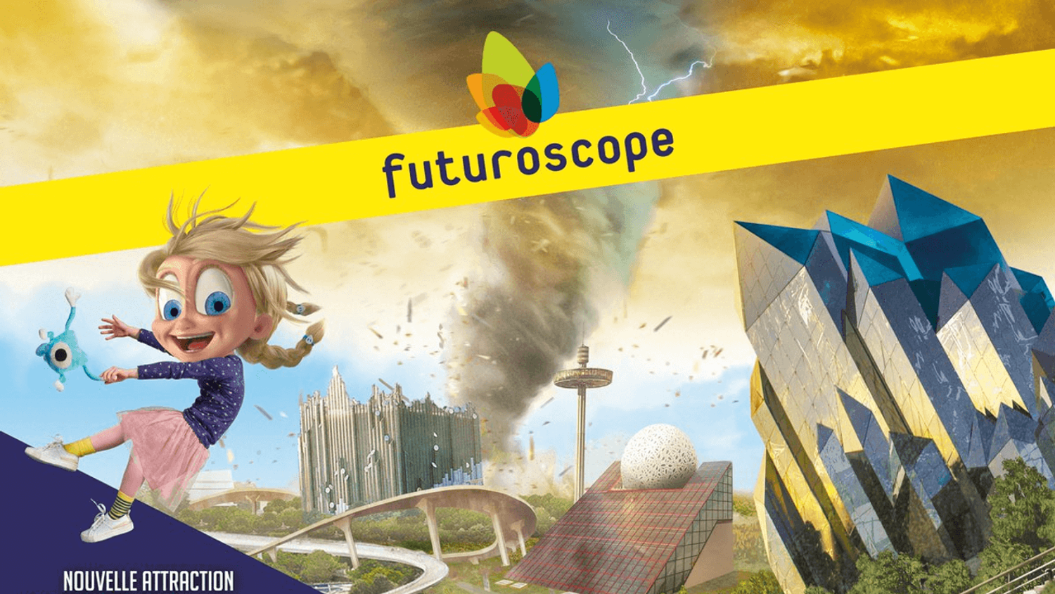 « Chasseurs de Tornades » : la nouvelle attraction du Futuroscope ouvre le 2 juillet prochain !