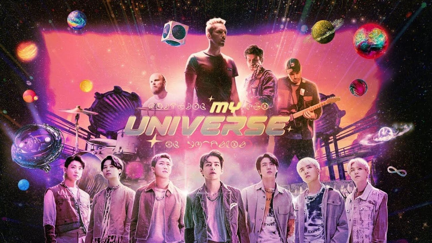 Coldplay Dévoile Le Clip De My Universe Avec Bts