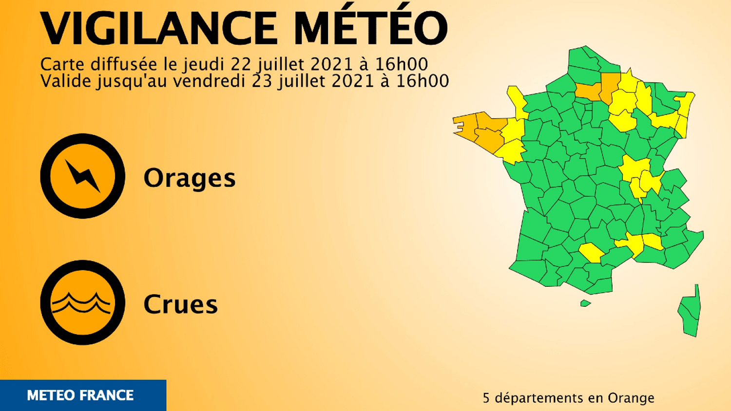 Alerte orage meteo france