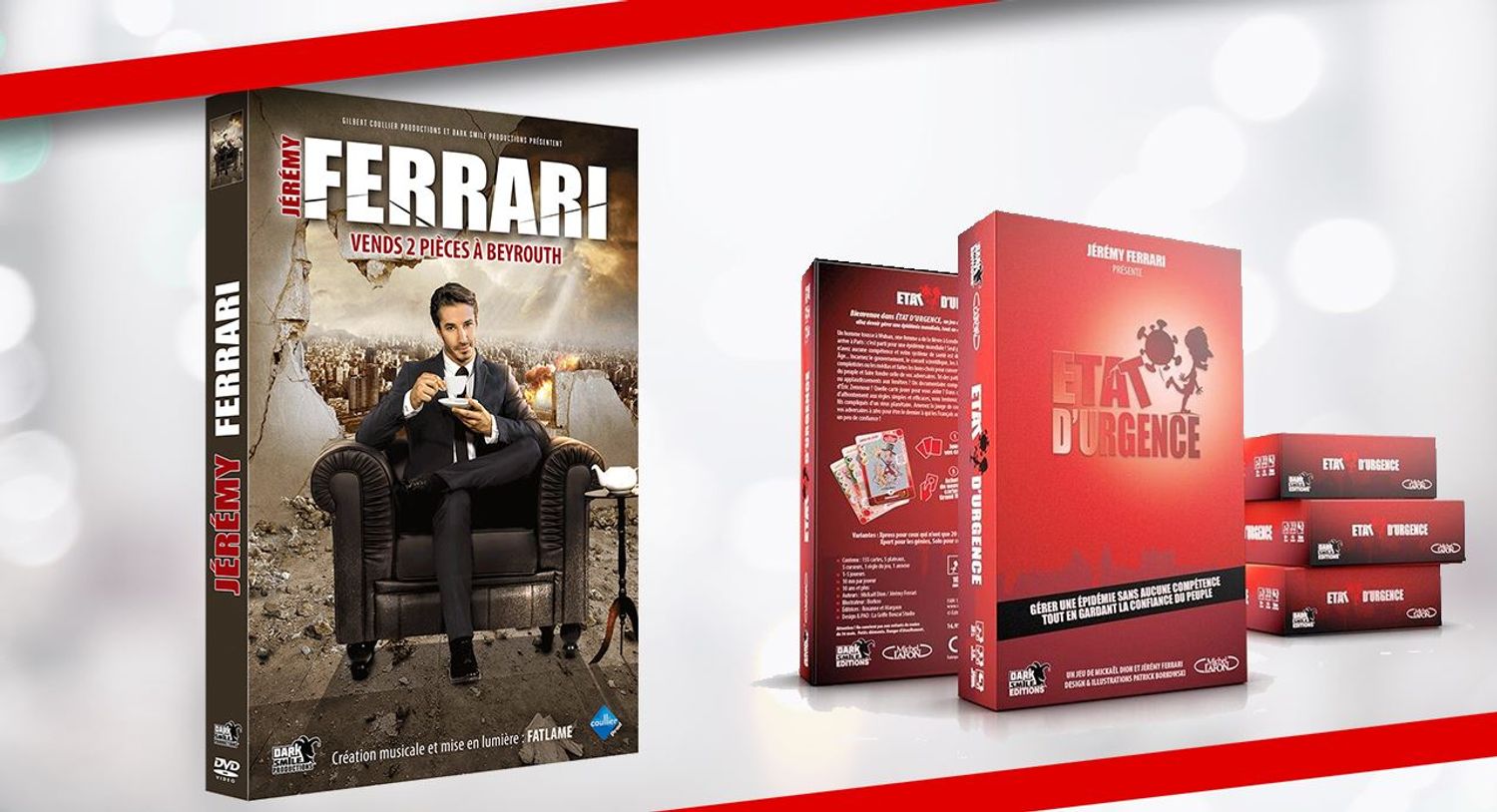 2201 - DVD de Jeremy Ferrari + Jeu