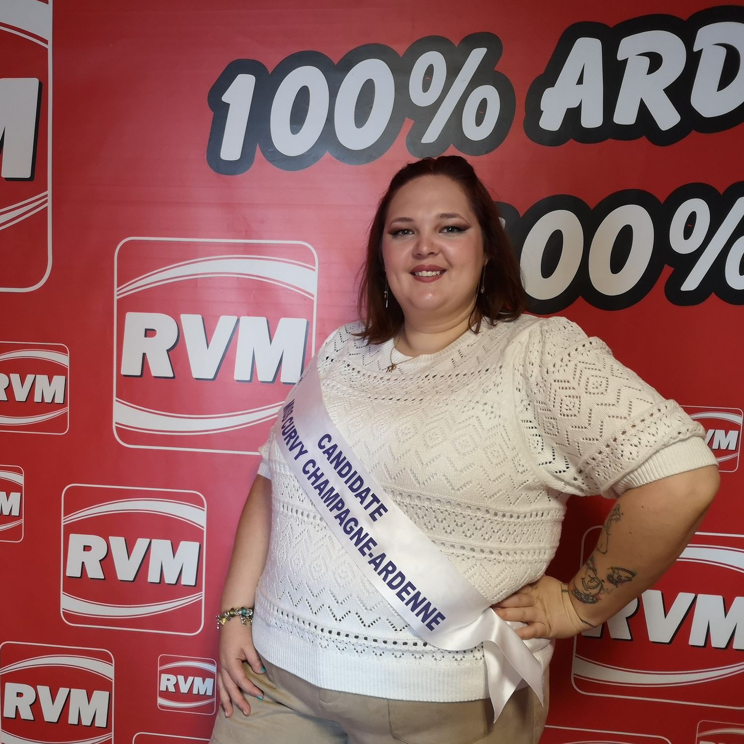 Gwendoline est candidate à l'élection de Miss Curvy Champagne-Ardenne