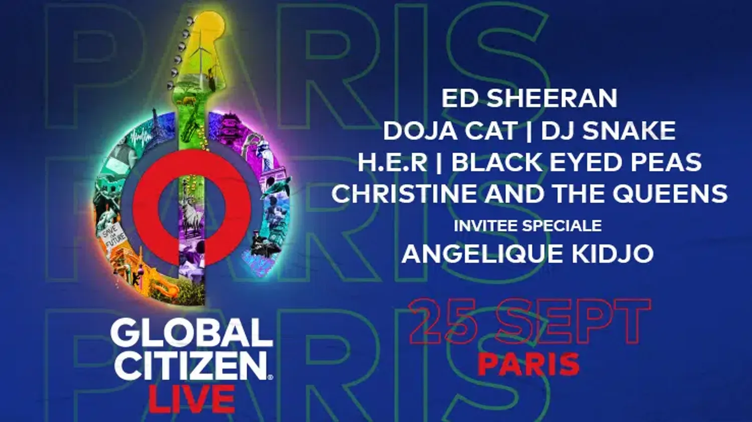 Elton John à l'affiche du Global Citizen Live le 25 septembre à Paris