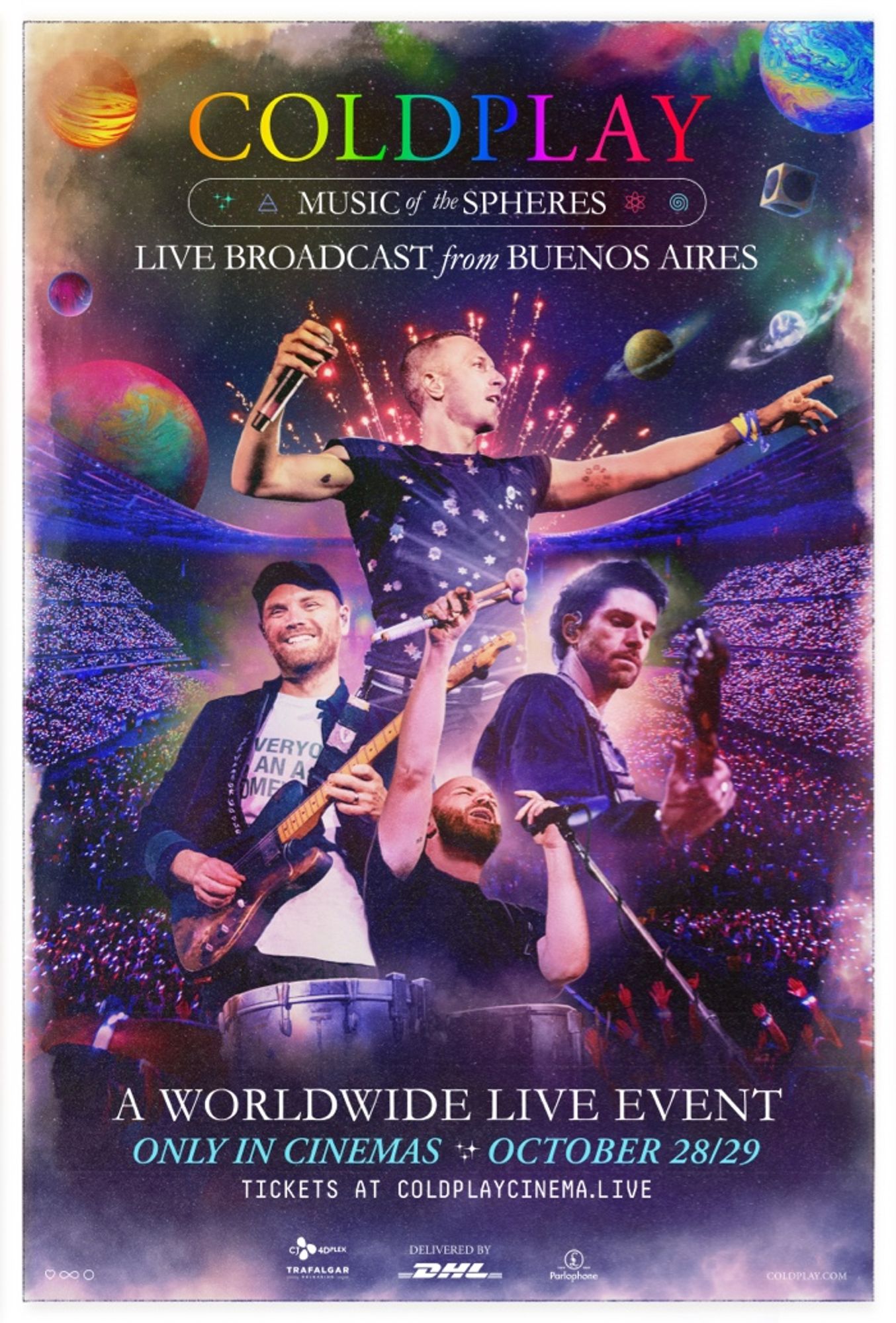 Coldplay concert de Buenos Aires en livestream