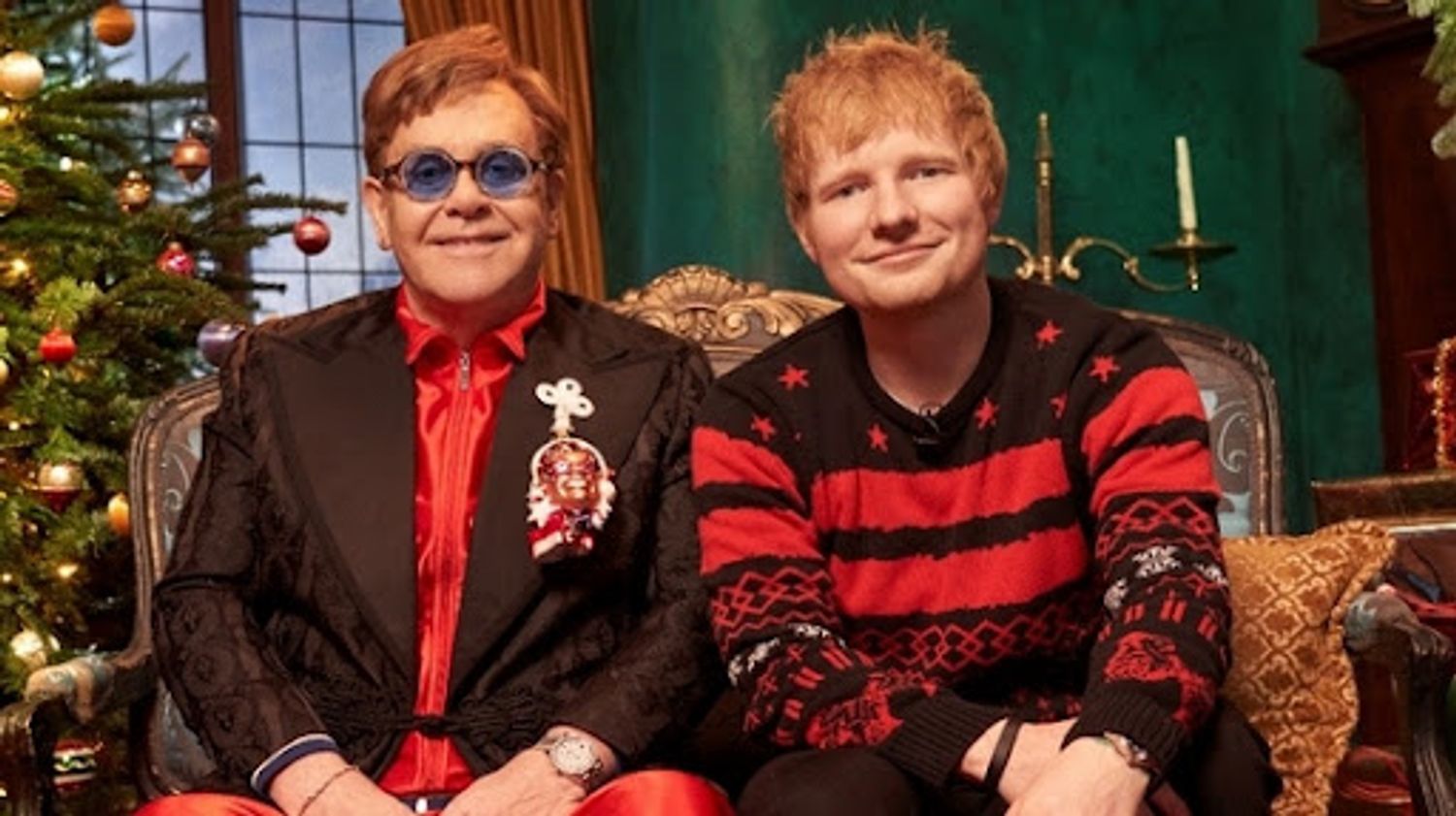 Elton John et Ed Sheeran "Merry Christmas"