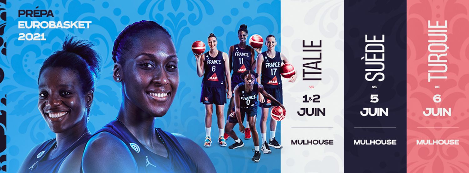 Matches de préparation de l'équipe de France féminine de Basket à Mulhouse